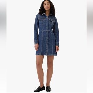 GAP Blue Denim Mini Dress